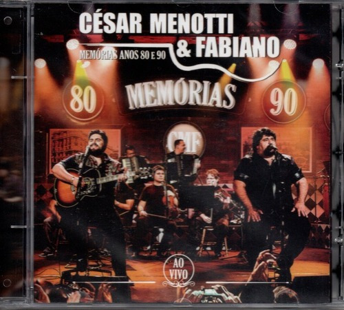 Cd Cesar Menotti E Fabiano Memorias Anos 80