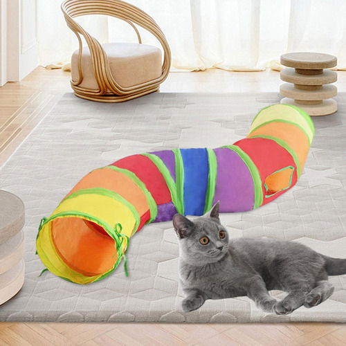 Plegable For Gatos, For Conejos, Tubo Portátil En Forma