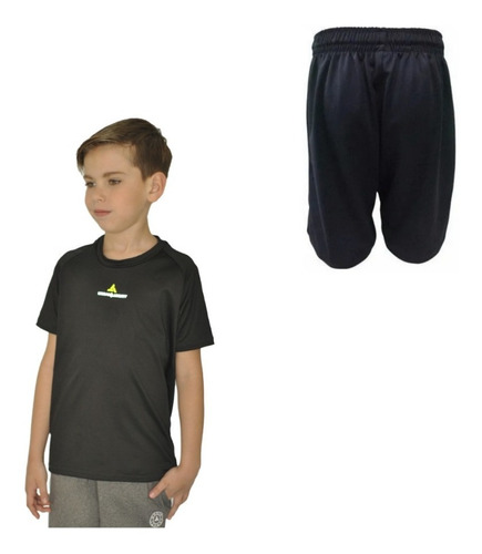 Conjunto! Remera Deportiva Niño +short De Futbol Niño Ng