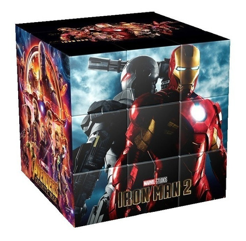 Cubo Avengers Rubik 3x3 Juguete Destreza Spiderman Ironman