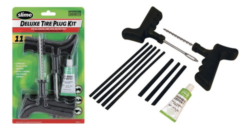 Kit 11 Piezas Reparacion Neumatico Tarugo Safety Slime 2040a