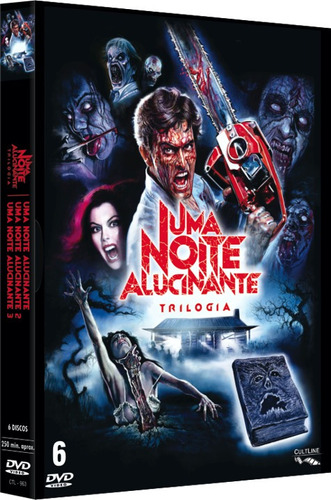 Dvd Trilogia Uma Noite Alucinante - Original Lacrado