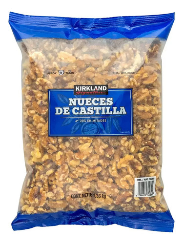 Nuez De Castilla Sin Cáscara 1.36 Kg Kirkland Signature