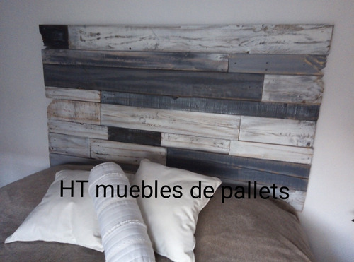 Respaldo Pallets Para Sommier O Cama Matrimonial