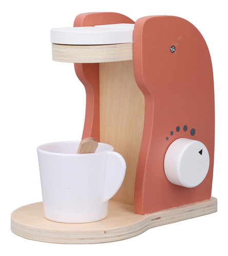 Set De Cafetera De Madera Para Niños Playset Machine Toy Pre