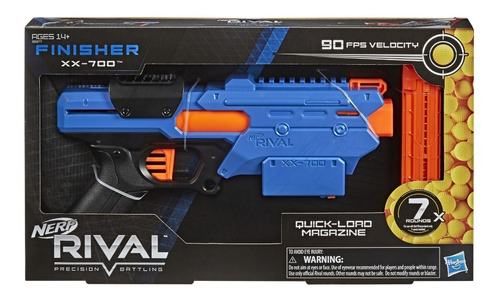 Nerf Rival - Finisher Xx-700 - Equipo Azul