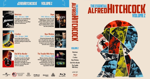 Alfred Hitchcock Coleccion 24 Peliculas En Bluray. 24 Discos