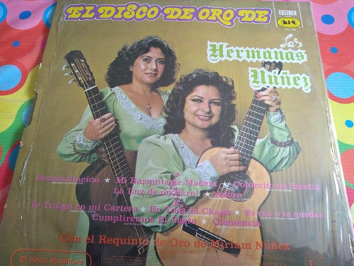 Las Hermanas Nuñez Lp Su Disco De Oro (Usado)