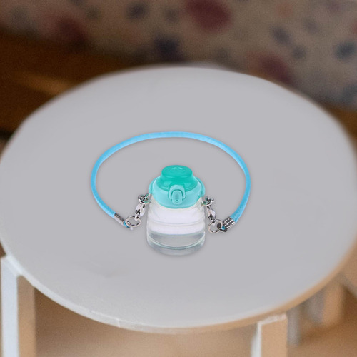 Botella De Agua En Miniatura 1:12, Modelo De Casa De Azul