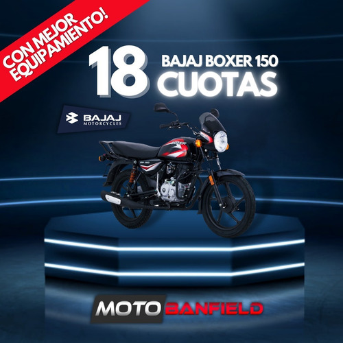 Imagen 14 de 15 de Bajaj Boxer 150 Ahora 12 Cuotas Sin Interés