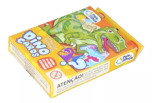 7221 - Jogo da memória Dino cards