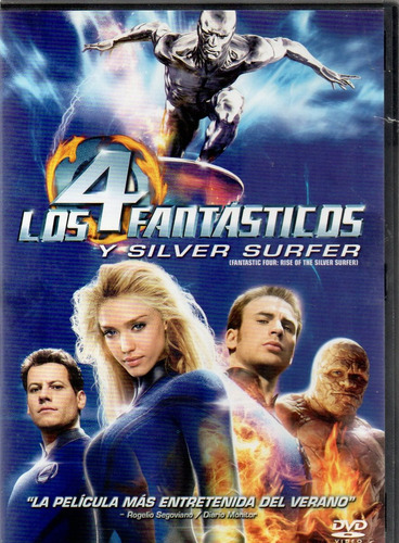 Los 4 Fantásticos Y Silver Surfer, Dvd