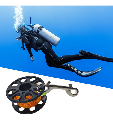 Carrete De De Buceo, Carrete De De Buceo, Portátil, Naranja