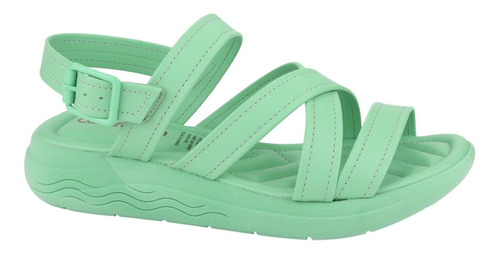 Sandalia Comfortflex Mujer 2261401 Verde Moda