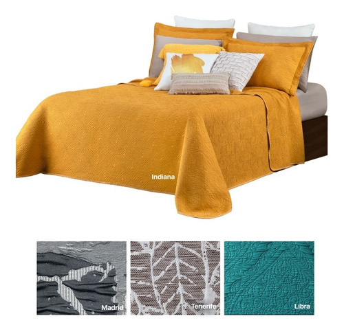 Edredón King Size Jacquard Esquimal + Fundas