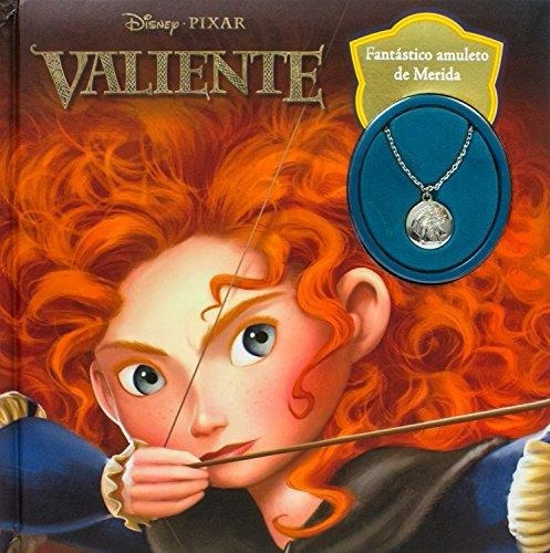 Libro Valiente C/collar Amuleto Cuentos Clásicos Disney