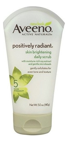 Aveeno Positivamente Radiante Iluminador Daily Scrub De 5 O