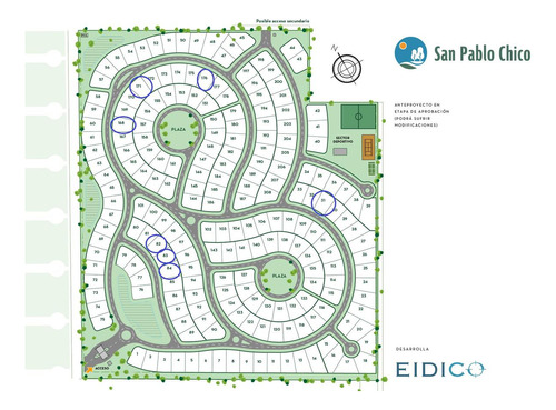 Terreno En Venta En San Pablo Chico Eidico Pilar - Interno - Norte - Financiado