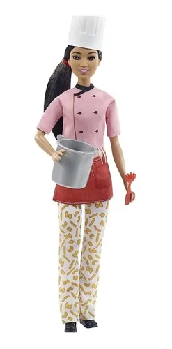 Barbie Mu eca Chef De Pasta Profesiones Env o gratis