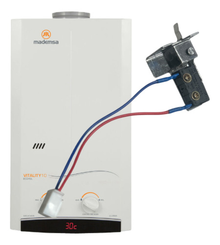 Microswitch Calefont 2 Cables 3pin Mademsa Vitality S/perno