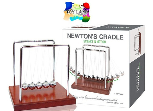 Newton's Cradle Art In Motion Pendulo Westminster Lujo Cf