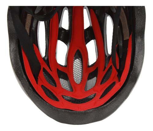 Casco De Bicicleta De Montaña Negro Para Pc Adulto Eps Ajust