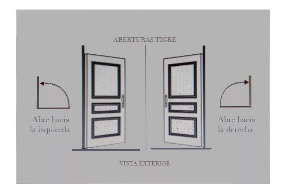 Puertas De Aluminio 80x200 Vidrio C/travesaño + Envio