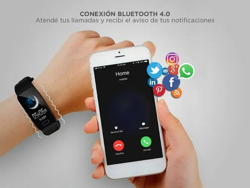 Smartband Smartwatch Gadnic Gd-210 Rel00156 Bluetooth