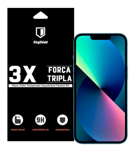 Imagem 1 de 5 de Película iPhone 13/13 Pro Kingshield Vidro - Privacidade