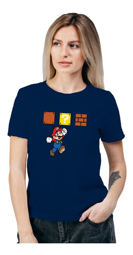 Polera Mujer Mario Cubo Incognito Algodón Orgánico Gme40