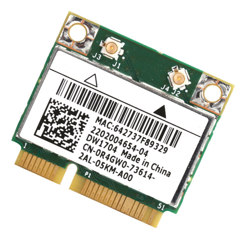 Tarjeta De Red Inalámbrica Mini Pci-e Wifi Bluetooth Adaptad