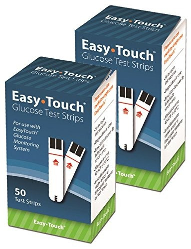 Tira De Prueba De Glucosa Easy Touch  (paquete De 100)