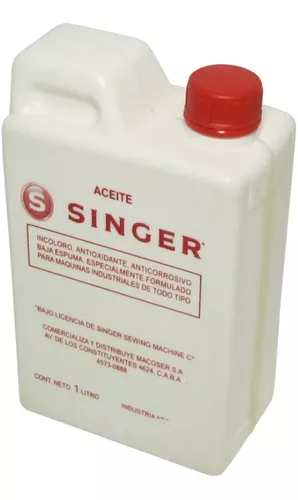 Aceite Para Maquina De Coser Singer 1 Litro