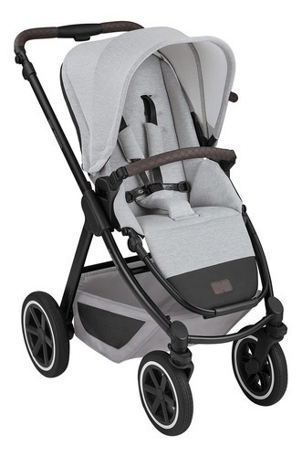 Carrinho Bebe Reversível Compacto Travel System Abc Design Cor Mineral