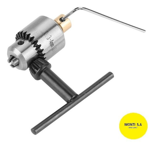 Mini Mandril De Eje De 3,17mm Adaptar Para Motor