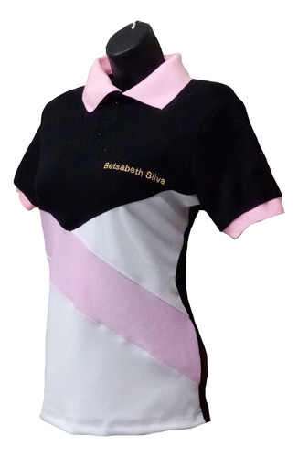 Chemise Promoción Graduando Negro Rosado