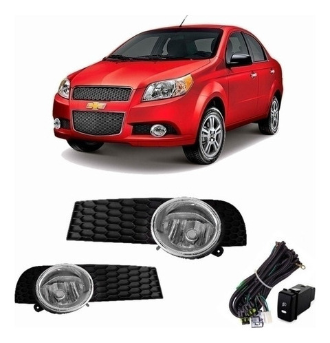 Kit Neblineros Chevrolet Aveo 2010 Al 2011