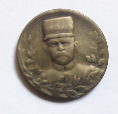 Medalla Diego Lamas Homenaje 20 Mayo 1898 Bronce 2,5cm