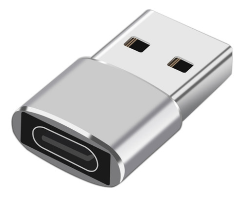 Soporte De Adaptador Usb-c Hembra A Usb 2.0 Macho De Aleació