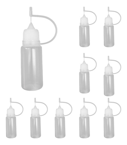 Botella De Pegamento Con Punta De Aguja 10 Botellas Aplicado