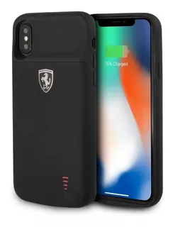 Power Funda Case Ferrari 3600mha Compatible iPhone X