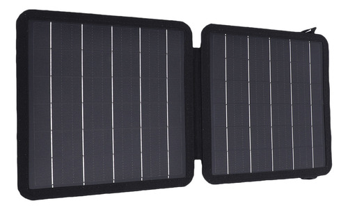 Panel Solar Monocristalino Portátil De 10w Pequeño