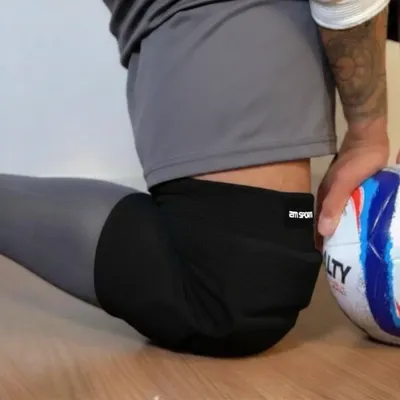 Joelheira Para Goleiro Am Sports Proteção E Conforto