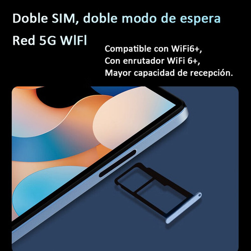 Tableta 10.1' Android 14 8gb Ram 256gb Rom Wifi6 5g Hyuafdd