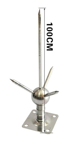 Pararrayos Para Edificios, Mxhng-001, Altura 100cm, Ø De Pun