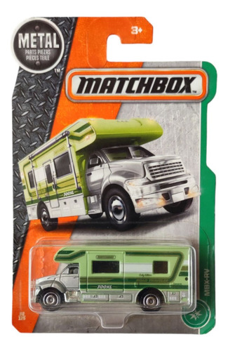 Camioneta Carrocasa Viaje Camping Mbx Rv Atv Matchbox