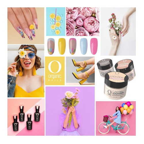 Color Gel Esmalte Uñas By Organic Nails Color Sweet Taro