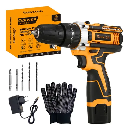 ID:G963188　６．０Ｋ Parafusadeira Furadeira De Impacto 18v Bateria Sem Fio 10mm