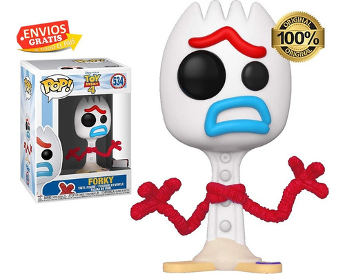 Funko Pop Disney Forky Triste 534 Toy Story Exclusivo Gamest
