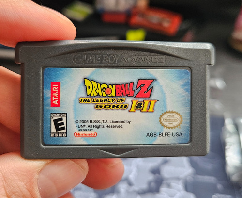 Dragon Ball Z The Legacy Of Goku 1 Y 2 Gba Original (Usado)